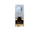 قیمت ماژول شبکه SFP-GE-T سیسکو,این ماژول SFP سیسکو پورت SFP 1000BASE-T را به کانکتور RJ-45 تبدیل می کند که امکان اتصال کابل مسی با سوکت RJ-45 را به سوئیچ