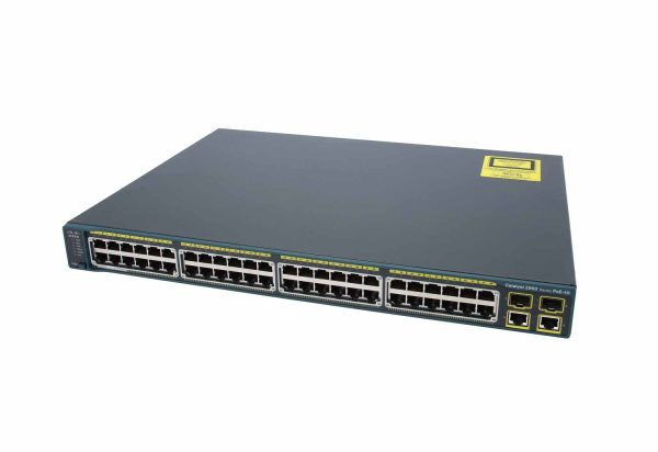 قیمت و خرید سوئیچ شبکه WS-C2960-48PST-L سیسکو,قیمت سوئیچ سیسکو 2960,سوئیچ POE سیسکو,قیمت سوئیچ 2960 سوئیچ شبکه WS-C2960-48PST-L سیسکو - تصویر 1