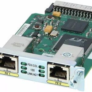 ماژول شبکه HWIC-2FE سیسکو,ماژول سیسکو,ماژول HWIC,ماژول روتر سیسکو,ماژول روتر سریال,ماژول سیسکو HWIC-2FE