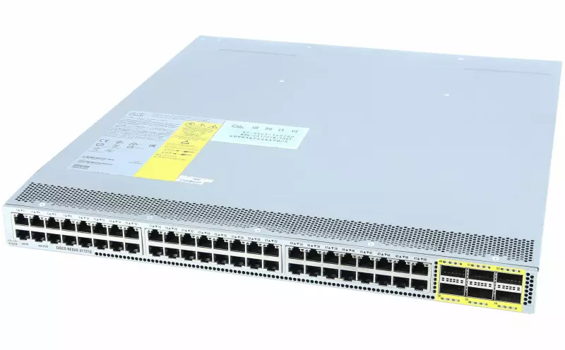 n3k-c3172tq-10gt-cisco-nexus-switch (2) سوئیچ سیسکو N3K-C3172TQ-10GT,خرید سوئیچ N3K-C3172TQ-10GT,قیمت سوئیچ سیسکو N3K-C3172TQ-10GT,سوئیچ Cisco Nexus 3172TQ,سوئیچ 48 پورت 10GBase-T سیسکو,سوئیچ 40G QSFP Plus سیسکو,سوئیچ دیتاسنتر Cisco Nexus 3172TQ,سوئیچ Nexus 3000 سیسکو,خرید Cisco Nexus 3172TQ,سوئیچ شبکه N3K-C3172TQ-10GT