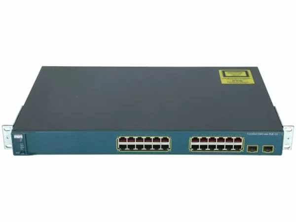 سوئیچ سیسکو WS-C3560-24PS-S,خرید سوئیچ WS-C3560-24PS-S,قیمت سوئیچ سیسکو WS-C3560-24PS-S,سوئیچ Cisco Catalyst 3560,سوئیچ 24 پورت PoE سیسکو,سوئیچ 2 پورت SFP سیسکو,سوئیچ مدیریتی Cisco 3560,سوئیچ لایه 3 سیسکو,خرید سوئیچ Cisco 3560,سوئیچ شبکه WS-C3560-24PS-S