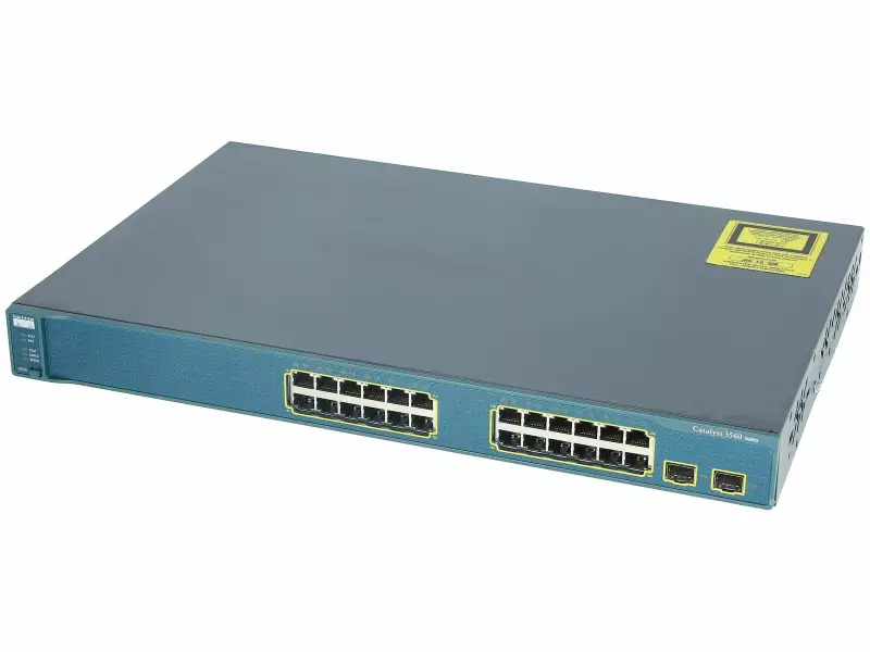 ws-c3560-24ts-e-cisco-switch (2) سوئیچ سیسکو WS-C3560-24TS-E,خرید سوئیچ WS-C3560-24TS-E,قیمت سوئیچ سیسکو WS-C3560-24TS-E,سوئیچ شبکه Cisco WS-C3560-24TS-E,سوئیچ مدیریتی سیسکو WS-C3560-24TS-E,سوئیچ لایه 3 سیسکو WS-C3560-24TS-E,سوئیچ 24 پورت سیسکو WS-C3560-24TS-E,Cisco Catalyst WS-C3560-24TS-E,خرید سوئیچ Catalyst 3560 24TS E,سوئیچ سازمانی Cisco 3560 24TS E