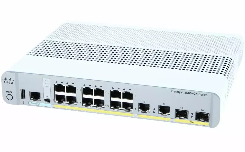 ws-c3560cx-12pc-s-cisco-switch (2) سوئیچ سیسکو WS-C3560CX-12PC-S,خرید سوئیچ WS-C3560CX-12PC-S,قیمت سوئیچ سیسکو WS-C3560CX-12PC-S,سوئیچ شبکه Cisco WS-C3560CX-12PC-S,سوئیچ PoE سیسکو WS-C3560CX-12PC-S,سوئیچ مدیریتی سیسکو WS-C3560CX-12PC-S