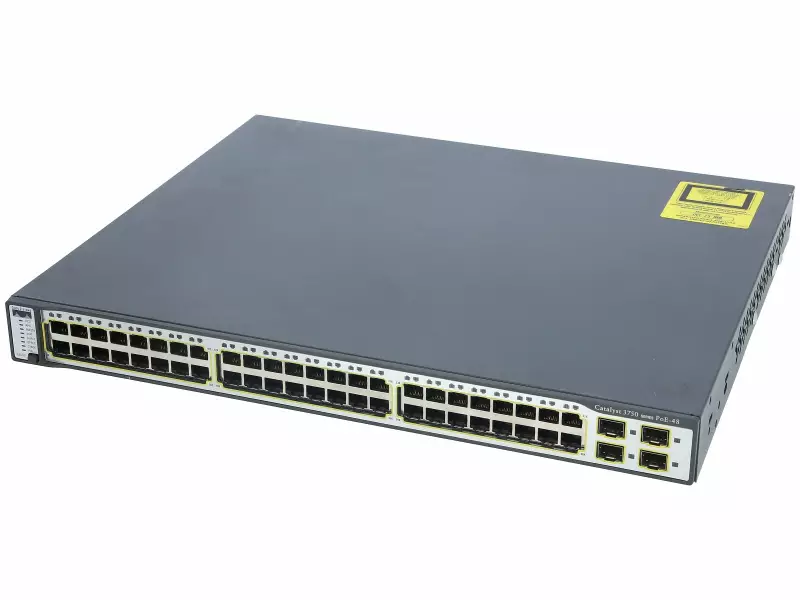 ws-c3750g-48ps-e-cisco-switch (2) سوئیچ سیسکو WS-C3750G-48PS-E,خرید سوئیچ WS-C3750G-48PS-E,قیمت سوئیچ سیسکو WS-C3750G-48PS-E,سوئیچ شبکه Cisco WS-C3750G-48PS-E,سوئیچ PoE سیسکو WS-C3750G-48PS-E,سوئیچ مدیریتی WS-C3750G-48PS-E,سوئیچ 48 پورت گیگابیت سیسکو WS-C3750G-48PS-E,Cisco Catalyst WS-C3750G-48PS-E,سوئیچ IP Services سیسکو WS-C3750G-48PS-E,خرید سوئیچ Catalyst 3750G 48PS E