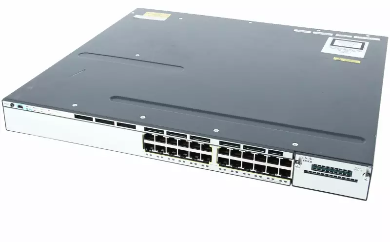 ws-c3750x-24p-e-cisco-catalyst-switch (2) سوئیچ سیسکو WS-C3750X-24P-E,خرید سوئیچ WS-C3750X-24P-E,قیمت سوئیچ سیسکو WS-C3750X-24P-E,سوئیچ Cisco Catalyst 3750X,سوئیچ 24 پورت گیگابیت PoE Plus سیسکو,سوئیچ مدیریتی Cisco 3750X,سوئیچ لایه 3 سیسکو,سوئیچ StackWise Plus سیسکو,سوئیچ شبکه WS-C3750X-24P-E,خرید سوئیچ PoE سیسکو