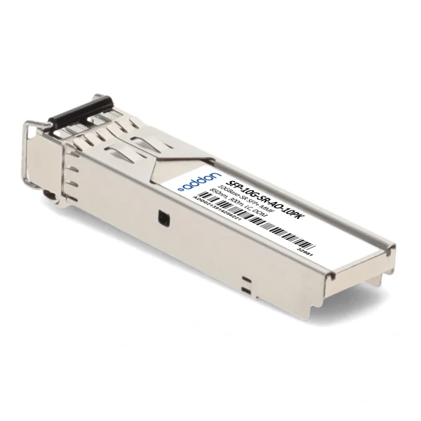 ماژول Cisco SFP-10G-SR-AO,خرید SFP-10G-SR-AO,قیمت SFP-10G-SR-AO,ترنسیور 10GBASE-SR سیسکو,ماژول SFP+ 10 گیگابیتی,ماژول فیبر نوری Multimode,ترنسیور 850nm سیسکو,ماژول 10GbE SFP+,ترنسیور Duplex LC سیسکو,ماژول Cisco SFP-10G-SR-AO