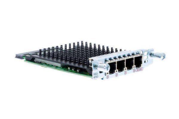 ماژول سیسکو VIC2-4FXO,ماژول سیسکو VIC2-4FXO,ماژول شبکه ویپ,قیمت ماژول سیسکو VIC2-4FXO,مرکز تلفن PSTN,Modules FXO,رابط FXO,کارت های VIC